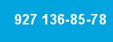 927 136-85-78 927 136-85-78